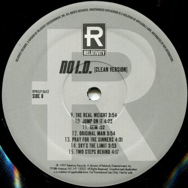 No I.D. - Accept Your Own & Be Yourself (The Black Album) (Clean Version)