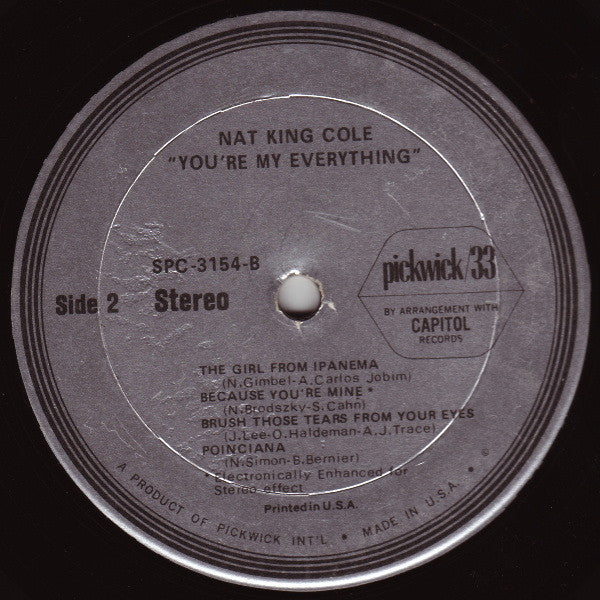 Nat King Cole - You're My Everything
