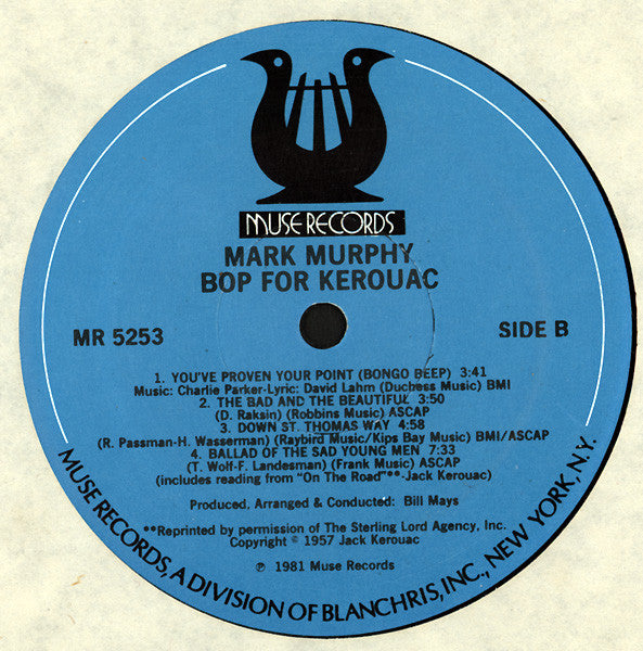 Mark Murphy - Bop For Kerouac