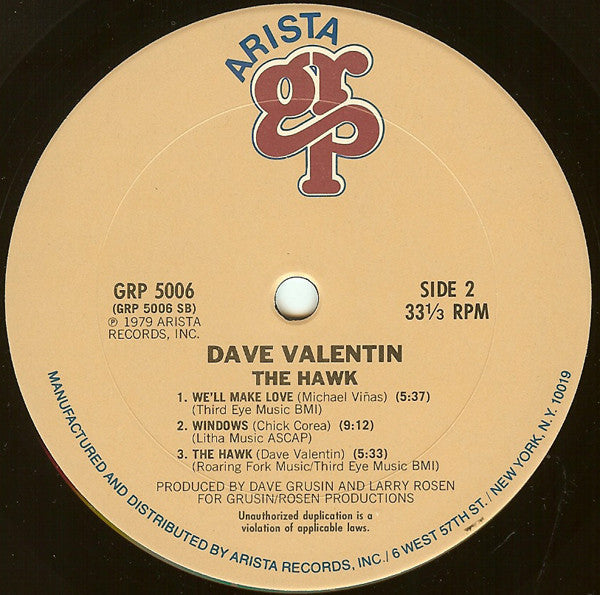 Dave Valentin - The Hawk