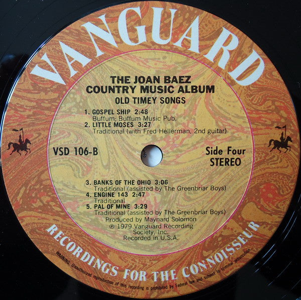 The Joan Baez Country Music Album