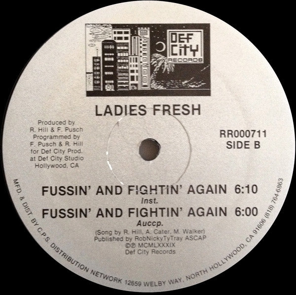 Ladies Fresh - Fussin' And Fightin' Again