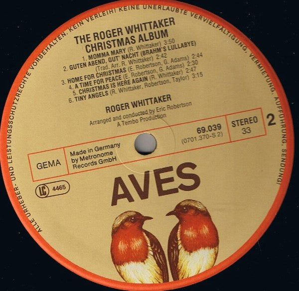 The Roger Whittaker Christmas Album