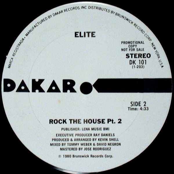 Elite - Rock The House