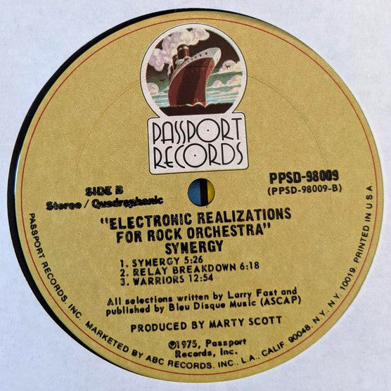 Synergy (3) - Electronic Realizations For Rock Orchestra