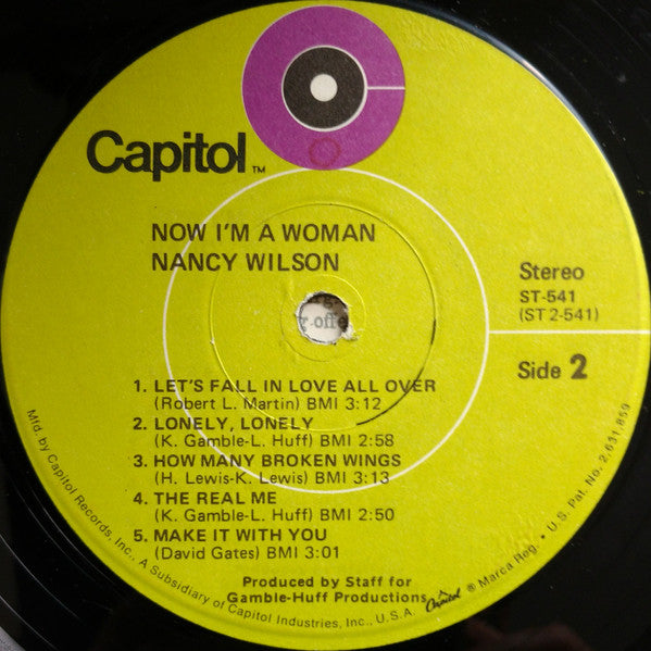 Nancy Wilson - Now I'm A Woman