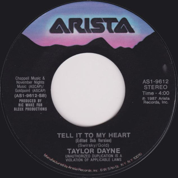 Taylor Dayne - Tell It To My Heart