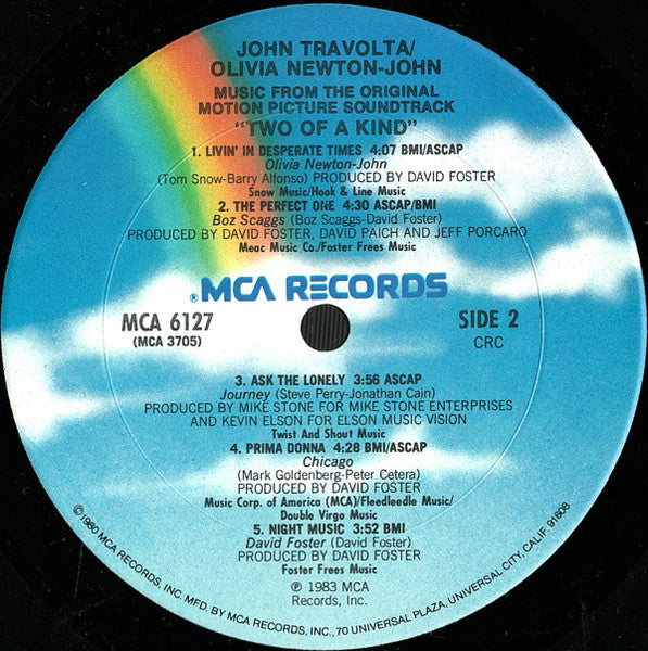 Various - Two Of A Kind - Music From The Original Motion Picture Soundtrack