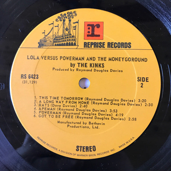 The Kinks - Lola Versus Powerman And The Moneygoround