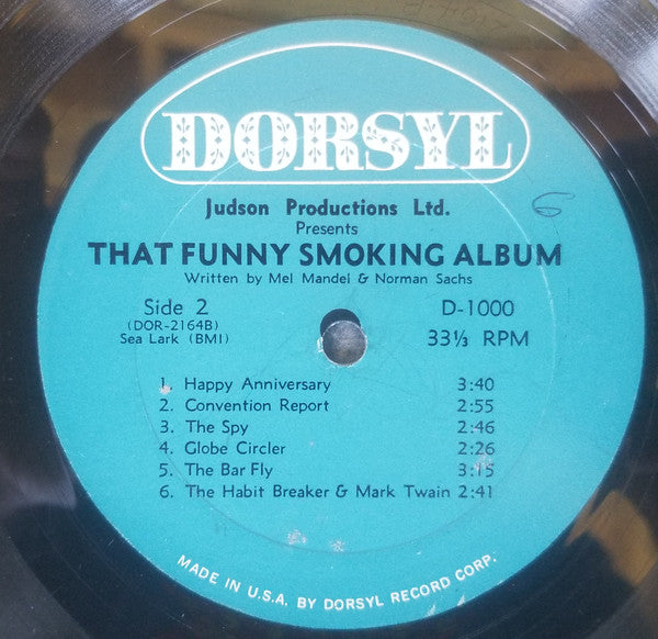 Judson Productions - That Funny Smoking Album