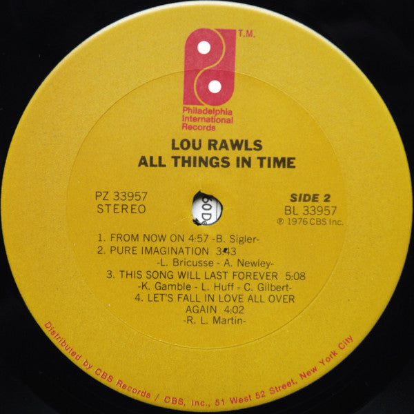 Lou Rawls - All Things In Time