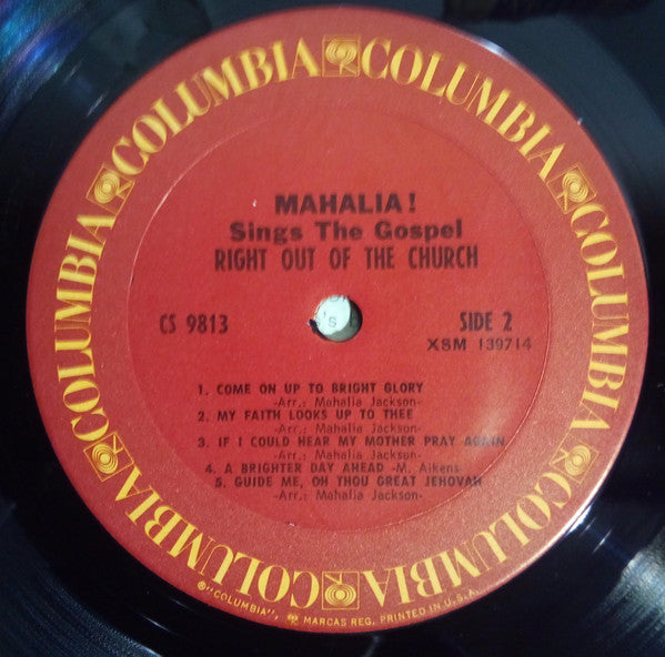 Mahalia Jackson - Sings The Gospel Right Out Of The Church