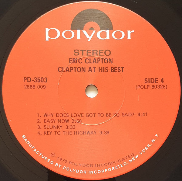 Eric Clapton - At His Best