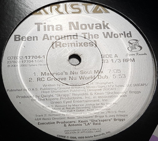 Tina Novak - Been Around The World (Remixes)