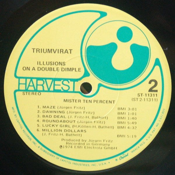 Triumvirat - Illusions On A Double Dimple