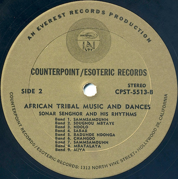 Sonar Senghor And His Rhythms - African Tribal Music And Dances
