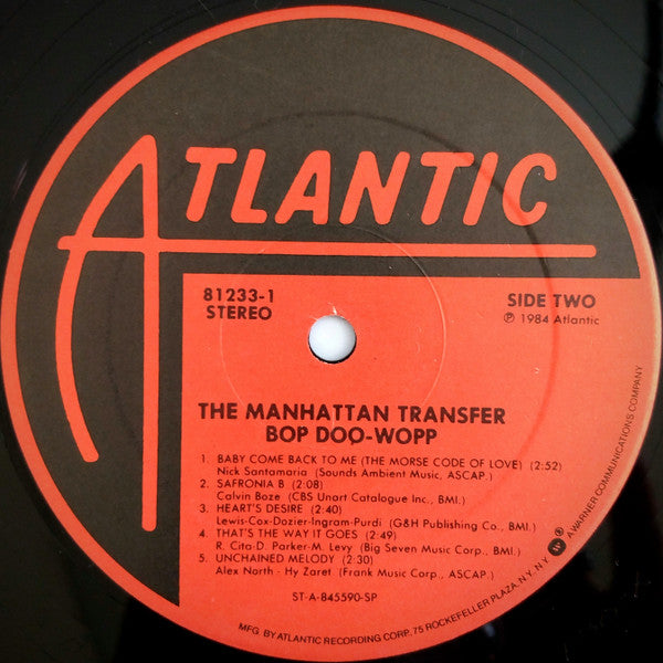 The Manhattan Transfer - Bop Doo-Wopp
