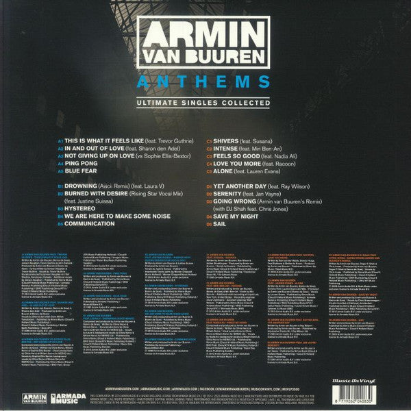 Armin van Buuren - Anthems (Ultimate Singles Collected)