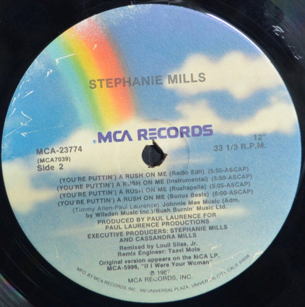 Stephanie Mills - (You're Puttin') A Rush On Me
