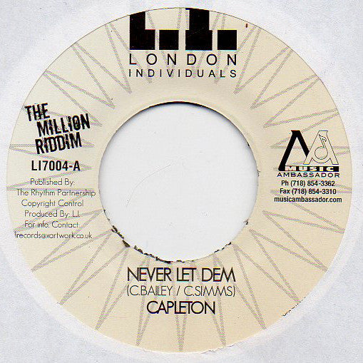 Capleton - Never Let Dem / Stay On The Right Track