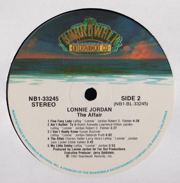 Lonnie Jordan - The Affair