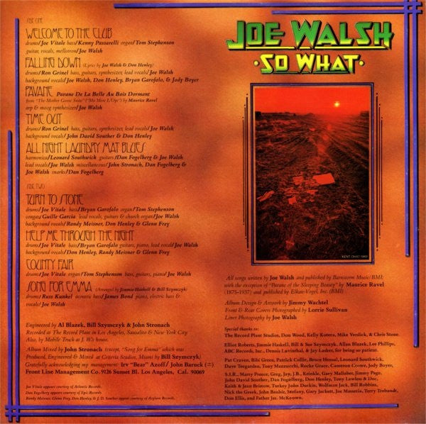 Joe Walsh - So What