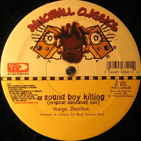 Mega Banton - Sound Boy Killing