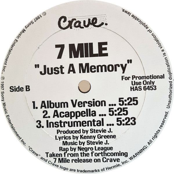 7 Mile - Just A Memory