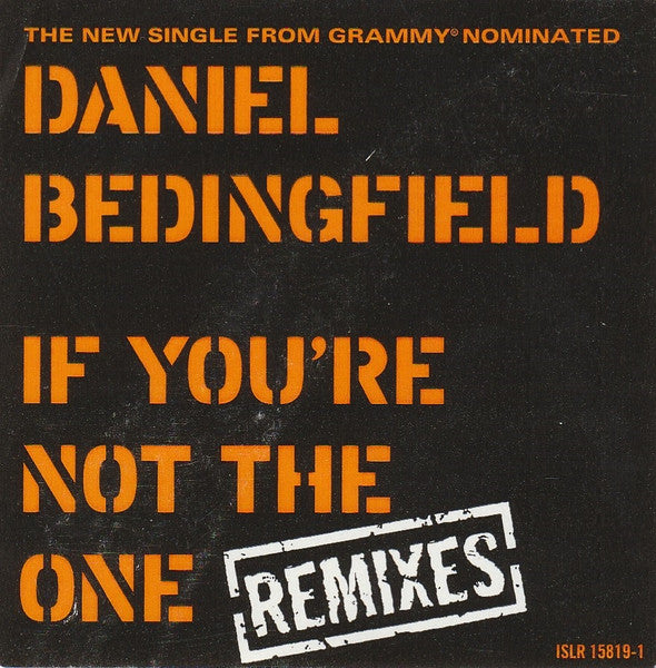Daniel Bedingfield - If You're Not The One