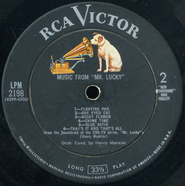 Henry Mancini - Music From "Mr. Lucky"