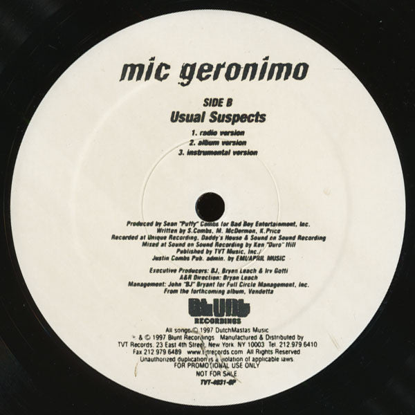 Mic Geronimo - Nothin' Move But The Money