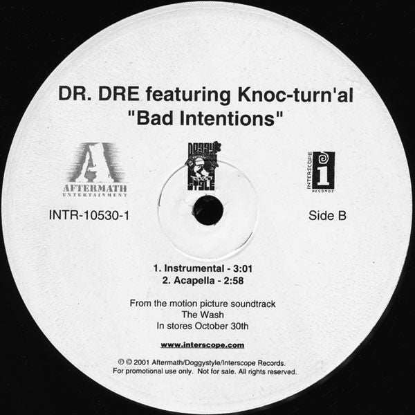 Dr. Dre - Bad Intentions