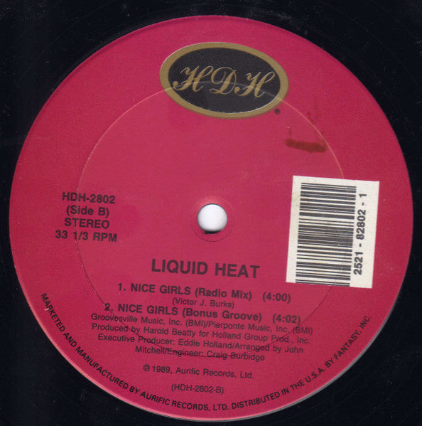 Liquid Heat - Nice Girls