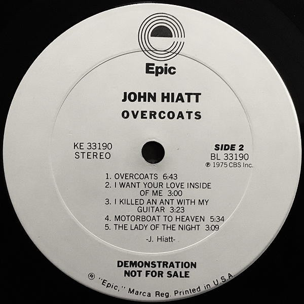 John Hiatt - Overcoats