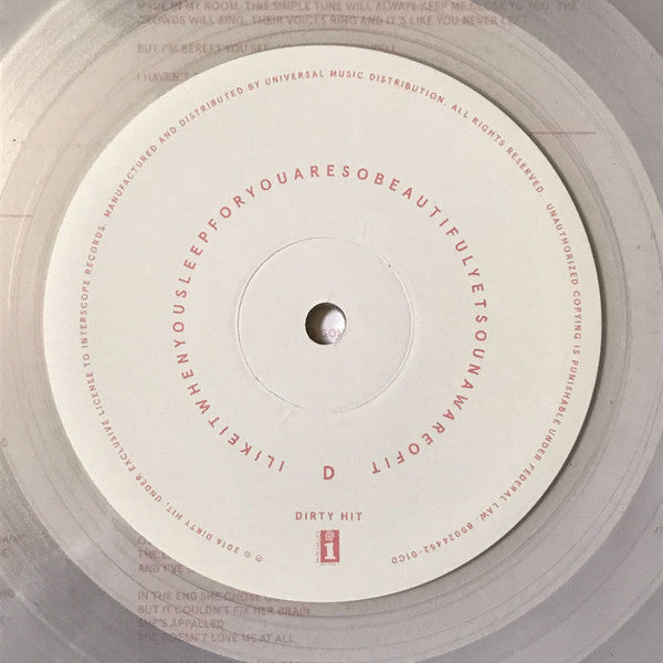 The 1975 - I Like It When You Sleep, For You Are So Beautiful Yet So Unaware Of It