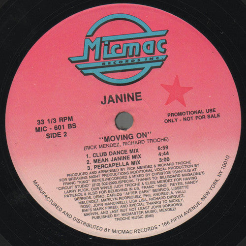 Janine Garcia - Moving On