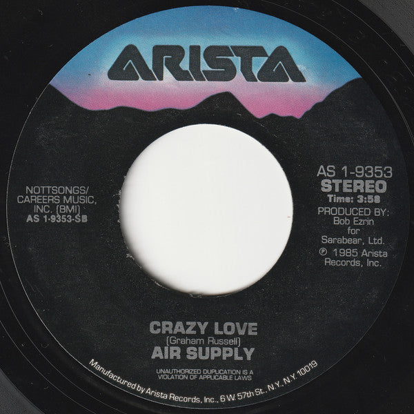Air Supply - Just As I Am