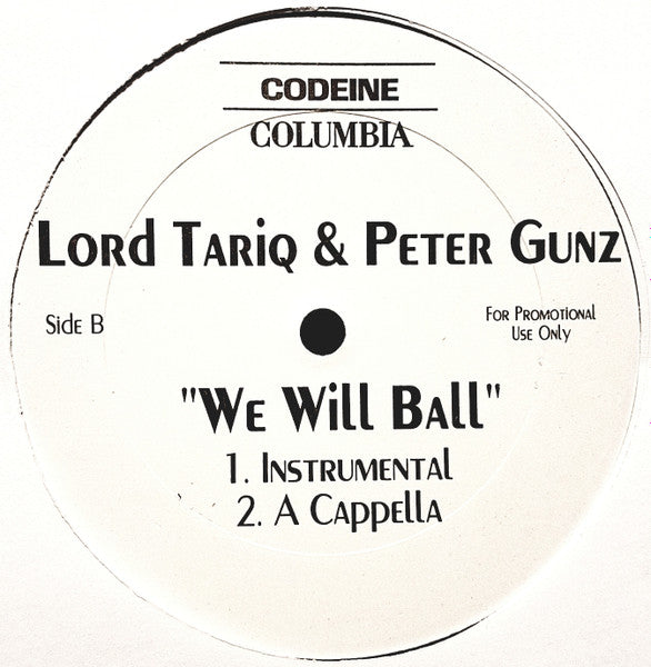 Lord Tariq & Peter Gunz - We Will Ball