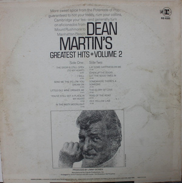 Dean Martin's Greatest Hits! Volume 2