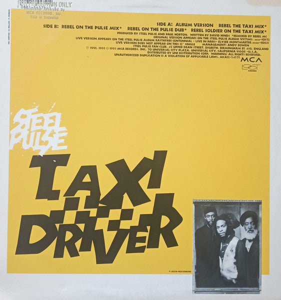 Steel Pulse - Taxi Driver