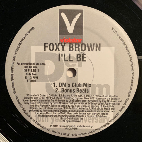 Foxy Brown - I'll Be (The David Morales Mixes)