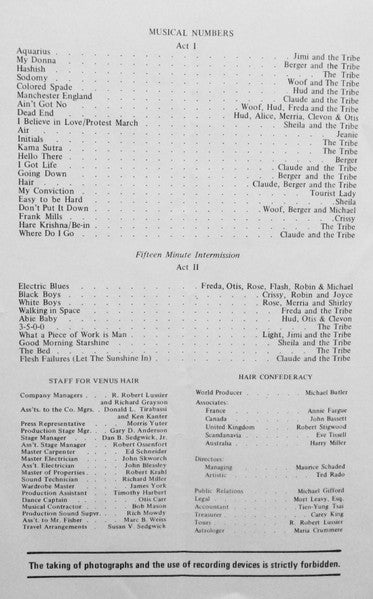 Various - Hair (The American Tribal Love-Rock Musical)