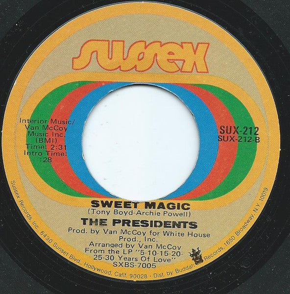Presidents - Triangle Of Love (Hey Diddle Diddle)