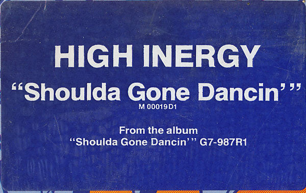 High Inergy - Shoulda Gone Dancin'