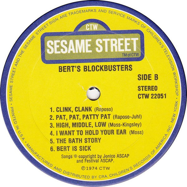 Bert (3) - Bert's Blockbusters