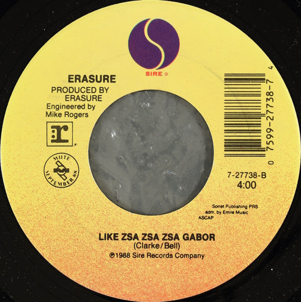 Erasure - A Little Respect
