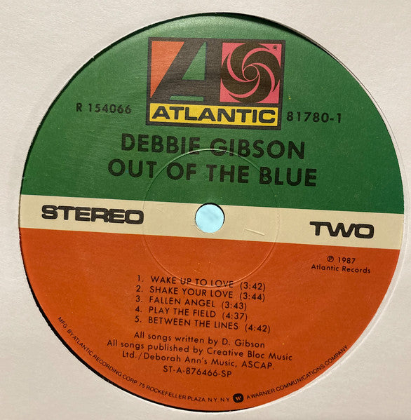 Debbie Gibson - Out Of The Blue