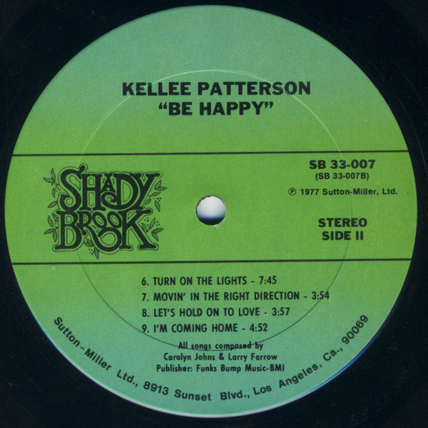 Kellee Patterson - Turn On The Lights - Be Happy