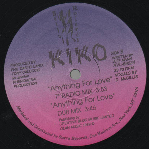 Kiko (7) - Anything For Love