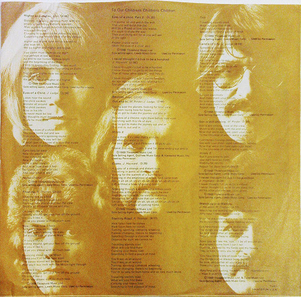 The Moody Blues - To Our Children's Children's Children